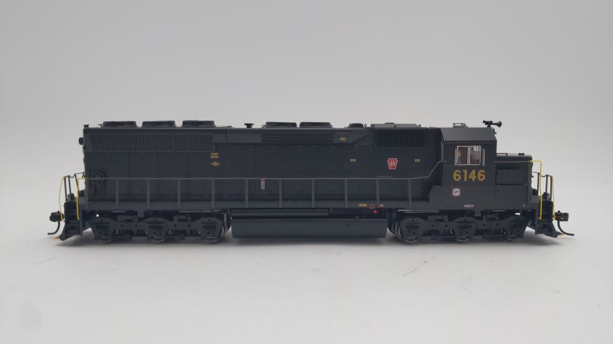 Broadway Limited 7943 HO PRR EMD SD45 Diesel Locomotive P4 Sound/DC/DCC #6146 EX/Box