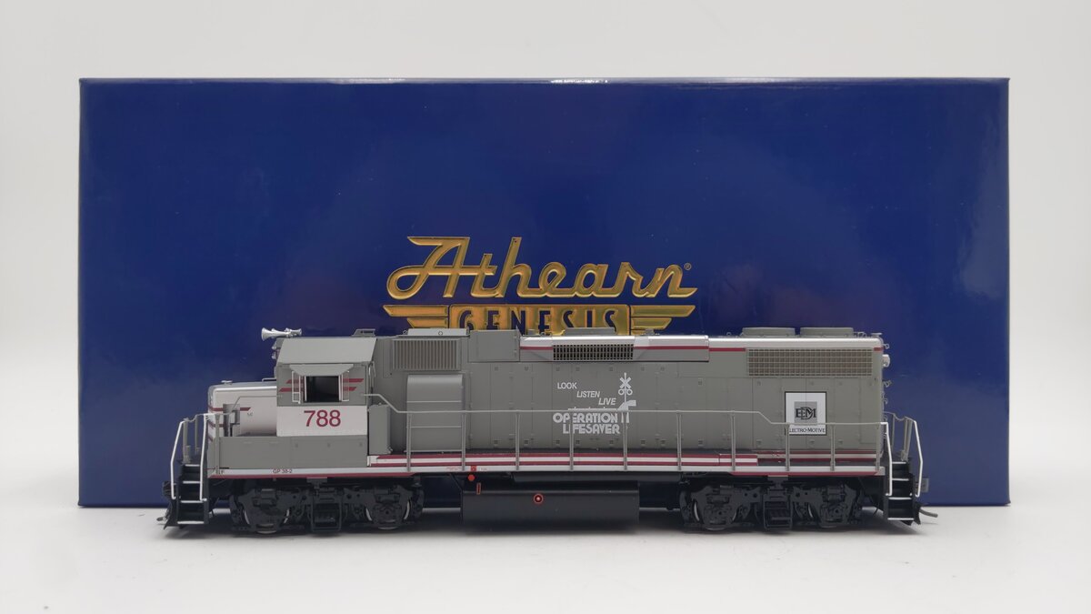 Athearn G71829 HO Scale EMDX Diesel Locomotive w/DCC #788 EX/Box