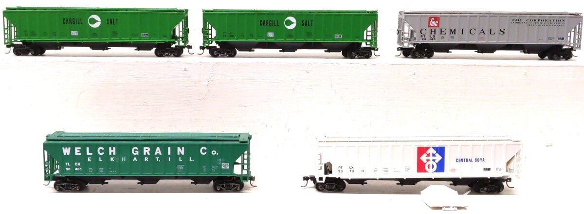 IHC HO Assorted Freight Cars: 30481, 33790, 26140, 33006 [5] VG