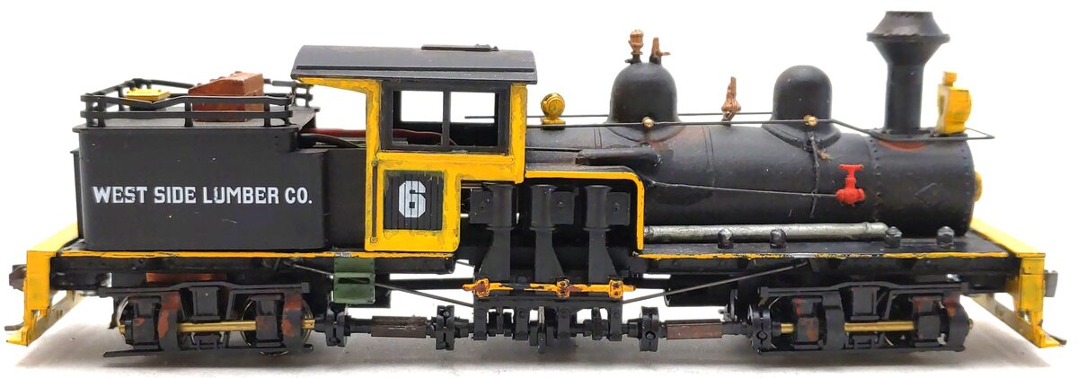 Roundhouse 360 HO Decorated 2-Truck Shay - Assembled