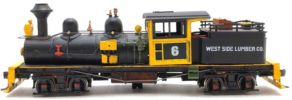 Roundhouse 360 HO Decorated 2-Truck Shay - Assembled