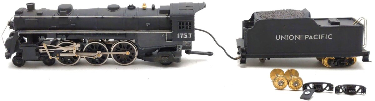 Tyco 7708 HO Pacific 4-6-2 Steam Locomotive & Tender Kit #212