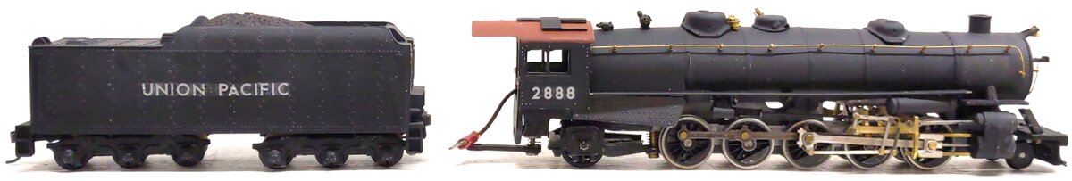 Bowser 100730 HO Scale 2-10-2 Steam Locomotive & Tender Kit - Custom VG/Box