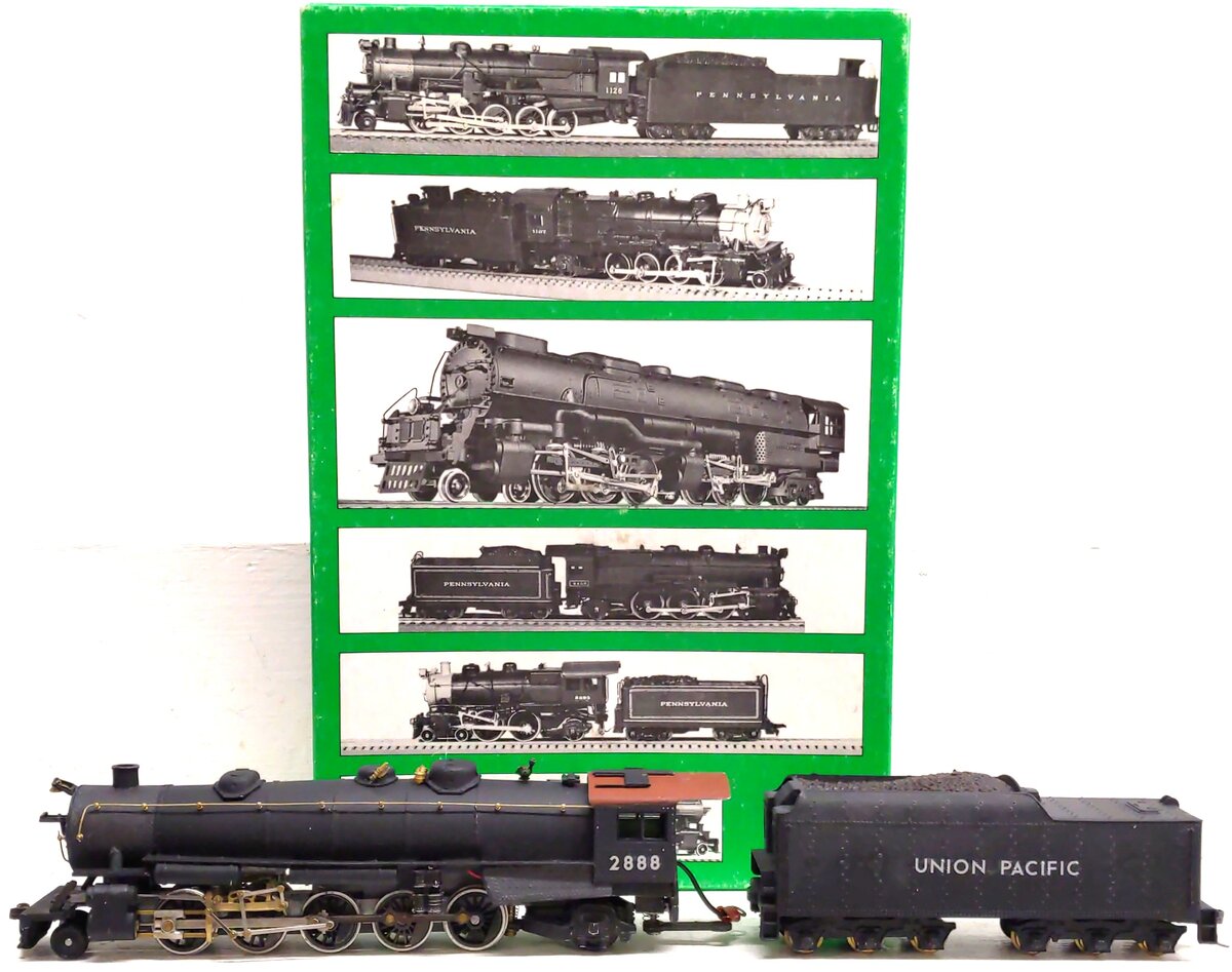 Bowser 100730 HO Scale 2-10-2 Steam Locomotive & Tender Kit - Custom VG/Box