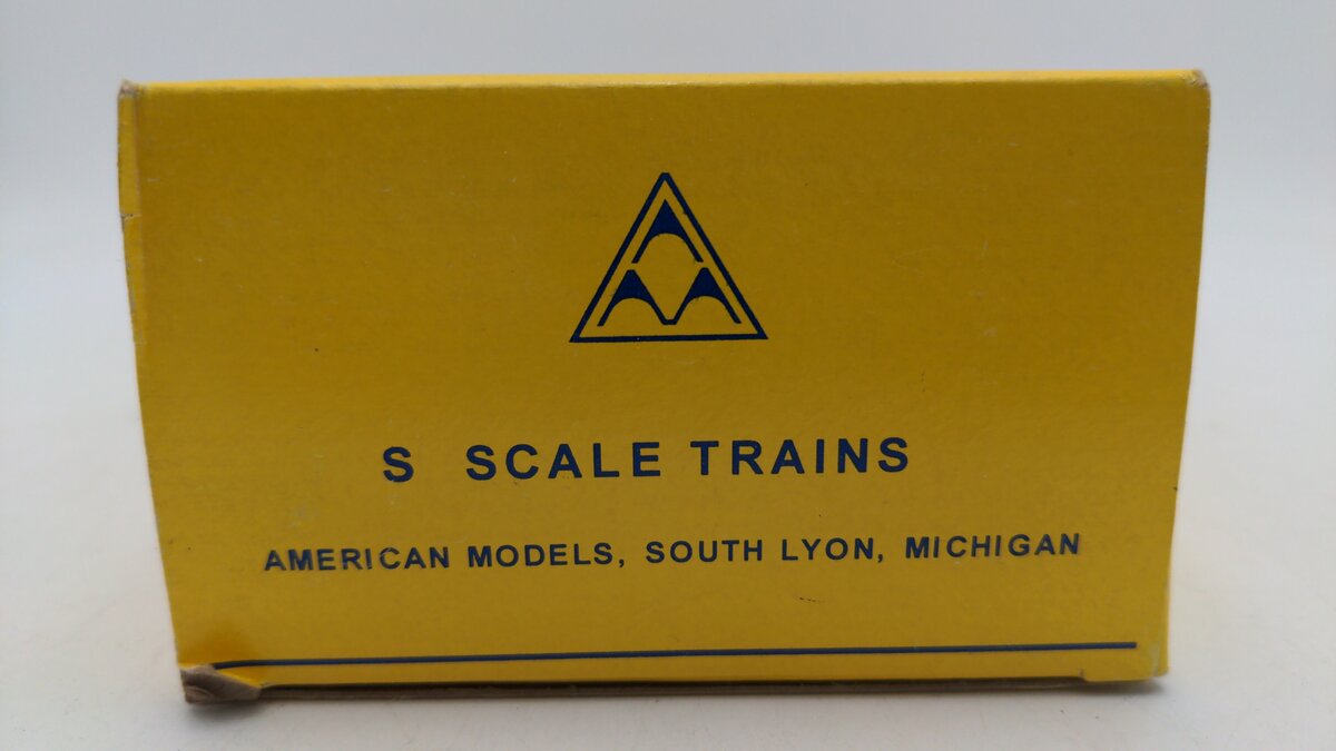 American Models 1512 S Gauge Soo Line 50' Box Car #178396 [Hi-Rail] EX/Box