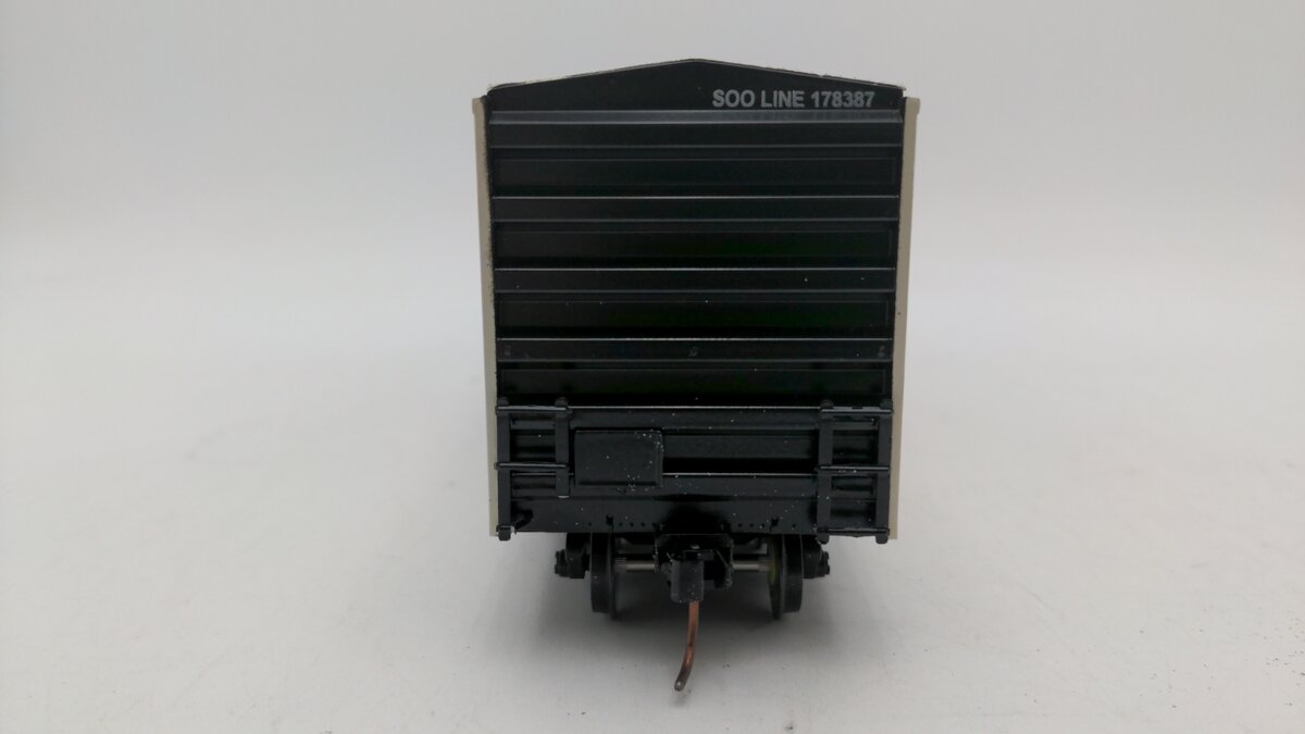 American Models 1512 S Gauge Soo Line 50' Box Car #178396 [Hi-Rail] EX/Box