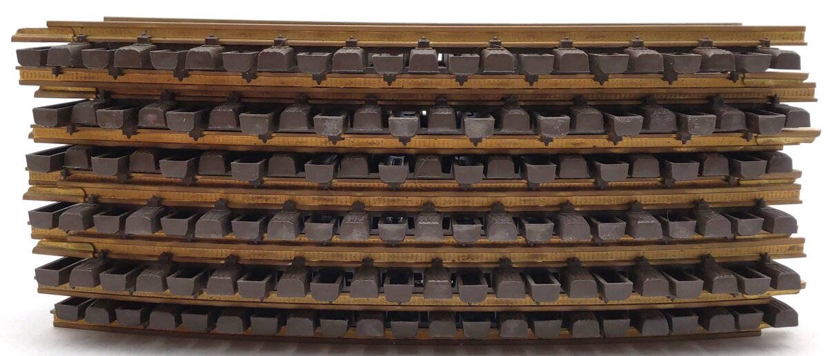 LGB 1100 G Scale 30 Degree Curved Track Sections (12) VG/Box