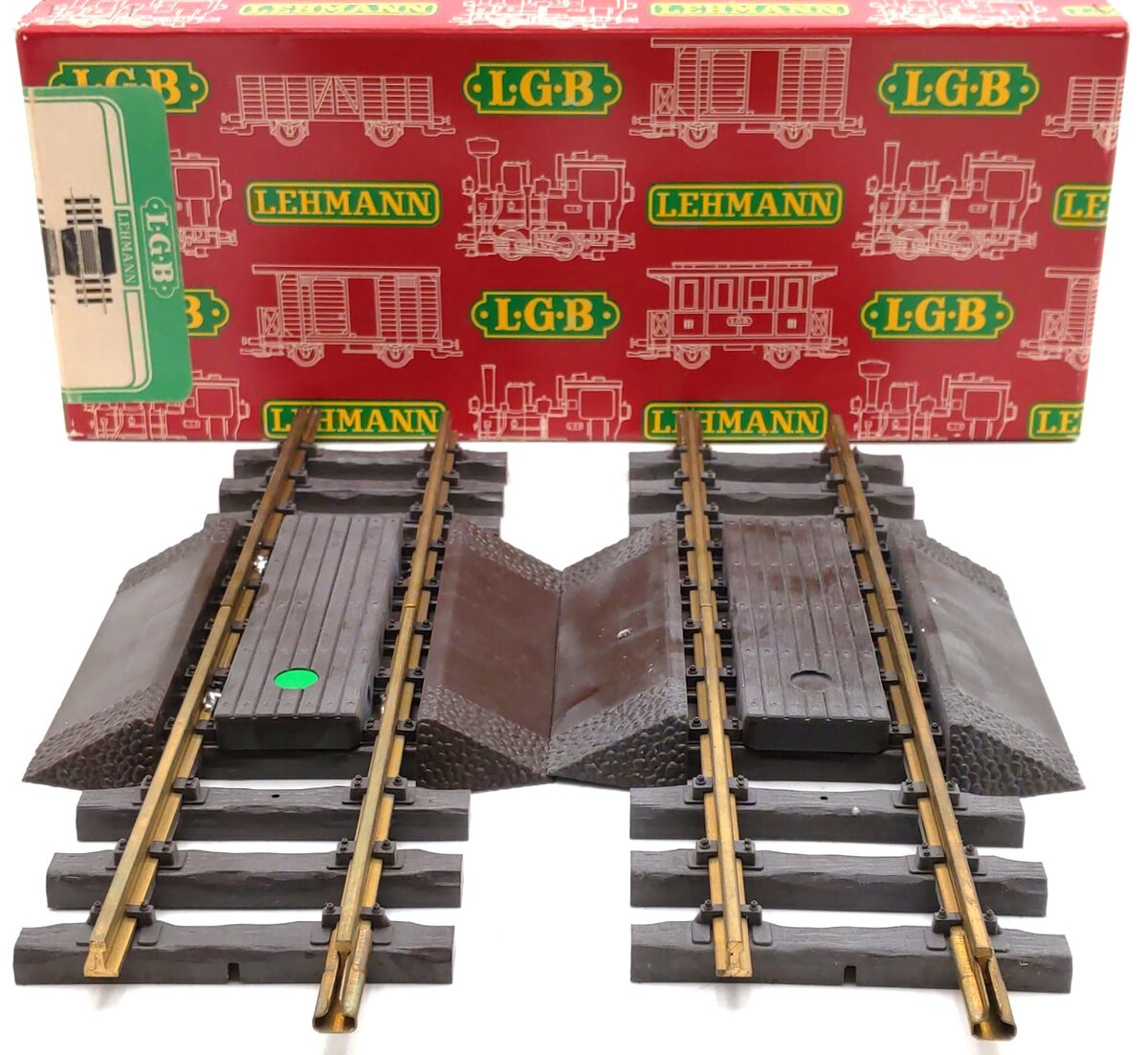 LGB 1000K G Reverse Loop Track Section (Pack of 2) EX/Box