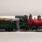 LGB 2018D G Scale DSP&PRR 2-6-0 Mogul Steam Locomotive & Tender #18 EX/Box