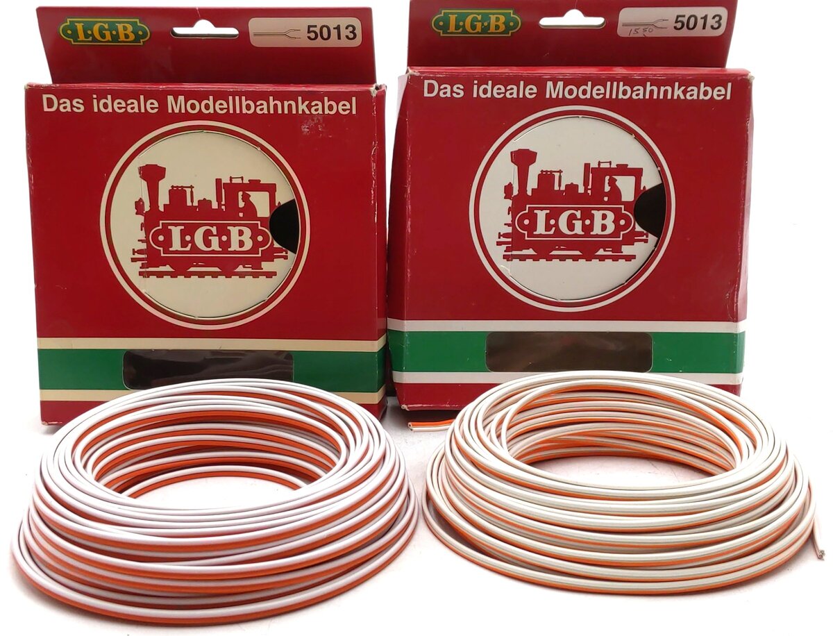 LGB 5013 Connecting 2-Wire Cable For Model Train 20 m Long [2] EX/Box