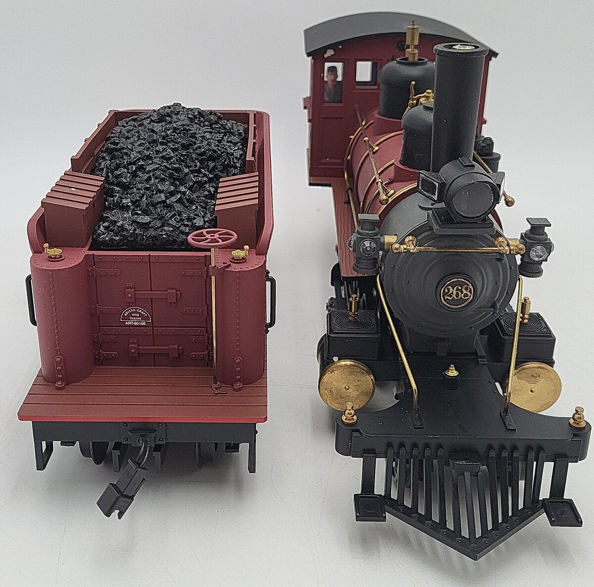Aristo-Craft ART-80108 Napa Valley 2-8-0 Steam Locomotive & Tender EX/Box