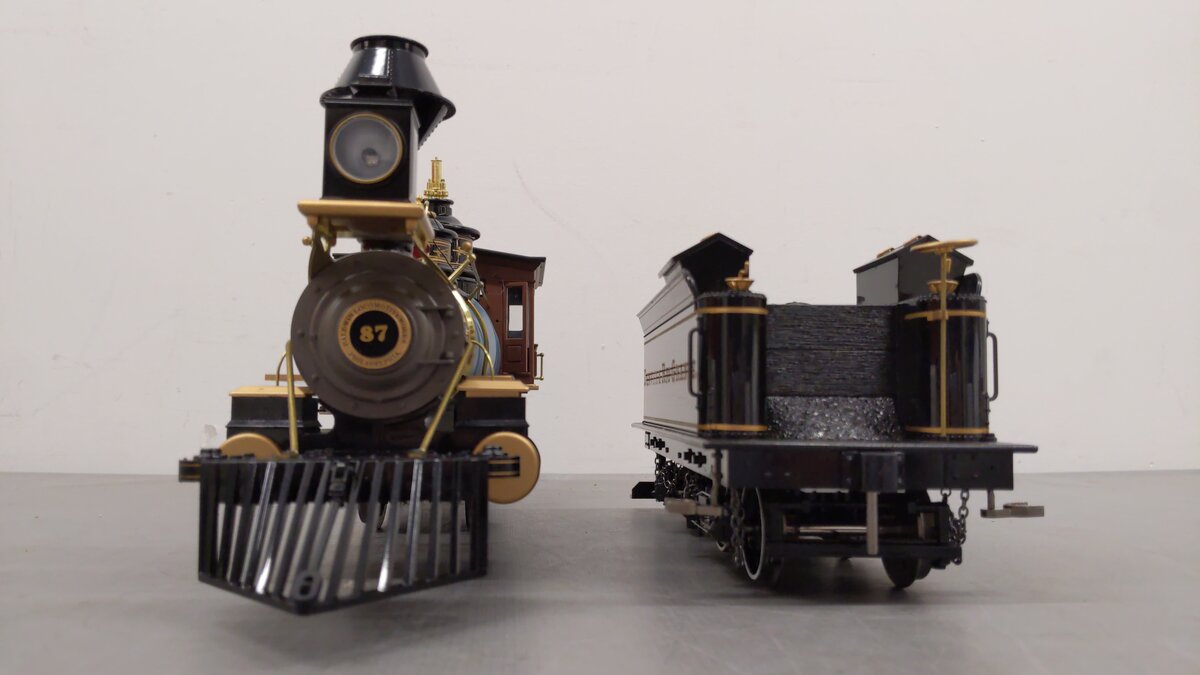 Bachmann 81398 G Denver & Rio Grande Western 4-4-0 Steam Locomotive & Tender VG/Box