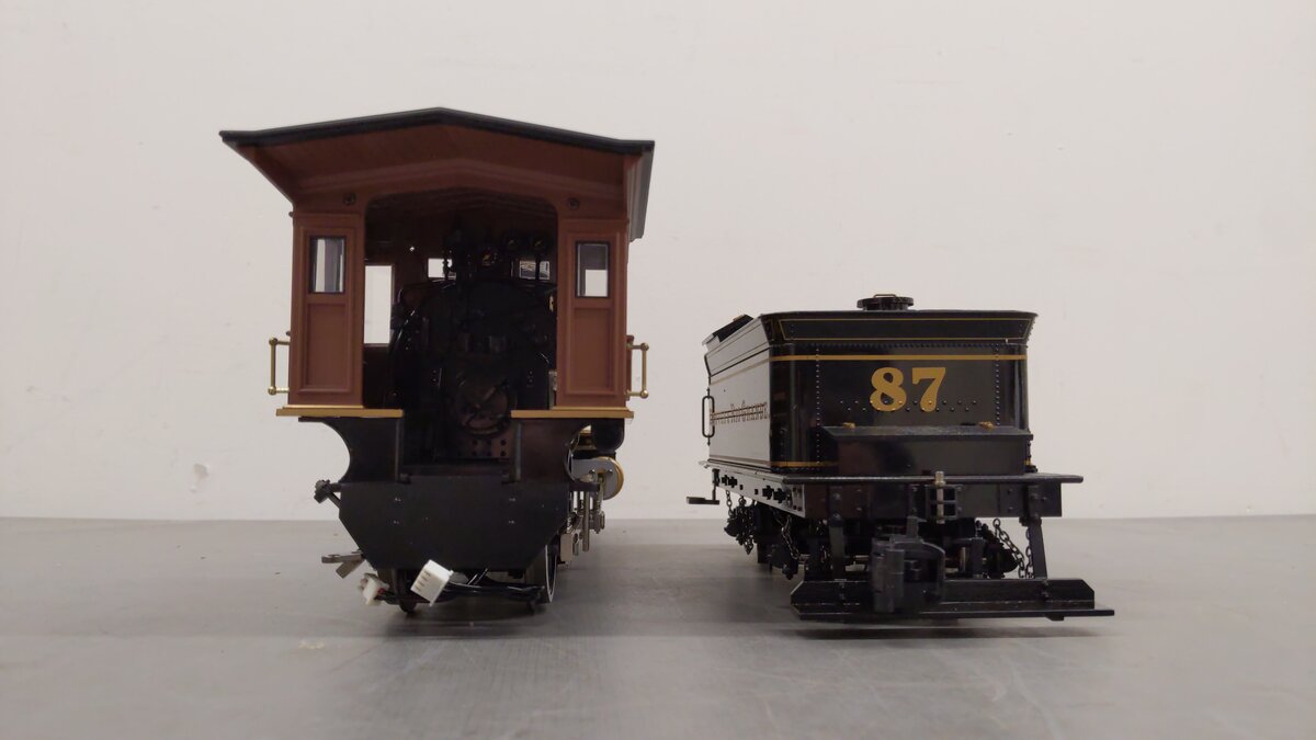 Bachmann 81398 G Denver & Rio Grande Western 4-4-0 Steam Locomotive & Tender VG/Box