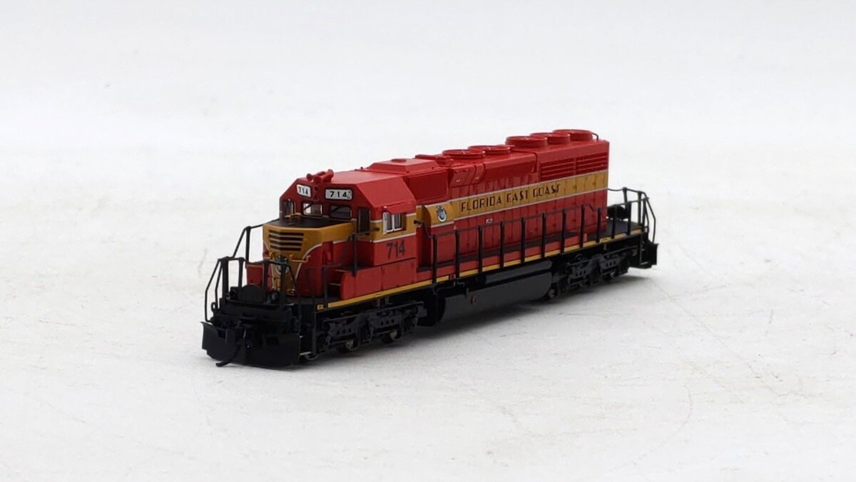 Broadway Limited 6199 N Florida East Coast SD40-2 Diesel Locomotive #714 w/ DCC LN/Box