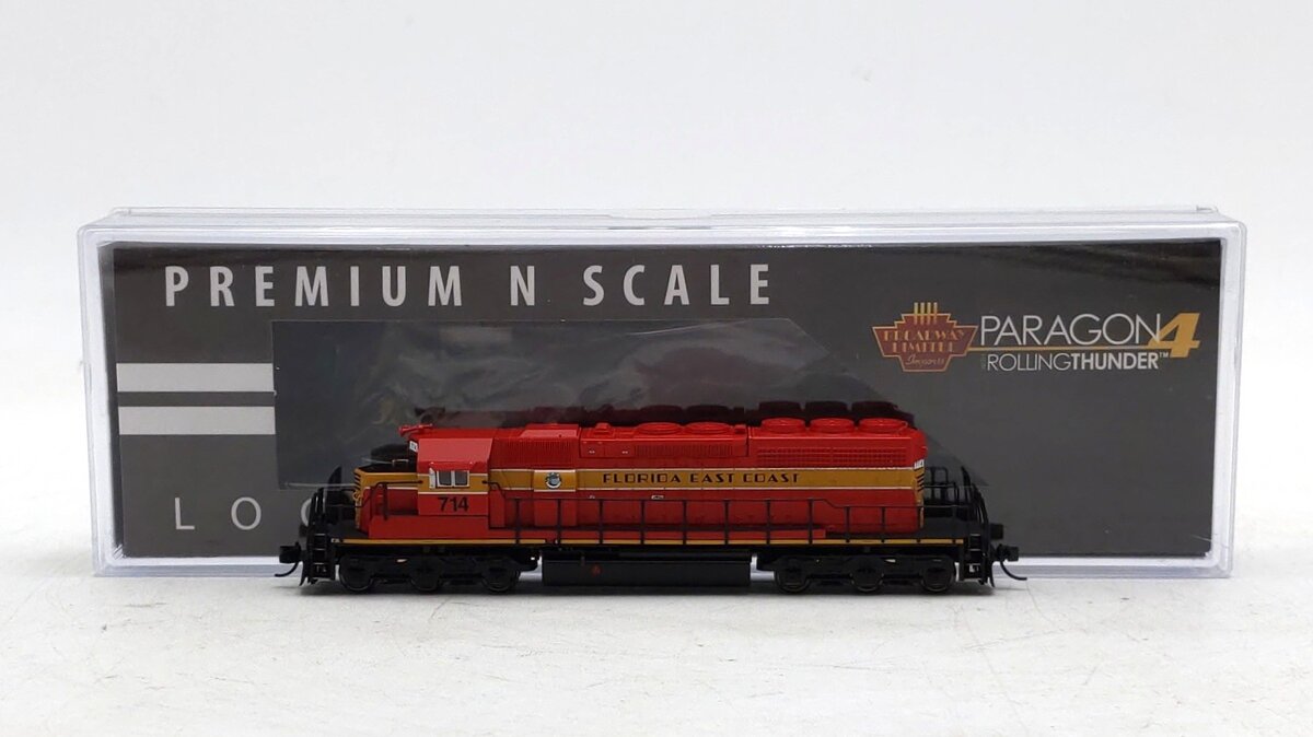 Broadway Limited 6199 N Florida East Coast SD40-2 Diesel Locomotive #714 w/ DCC LN/Box