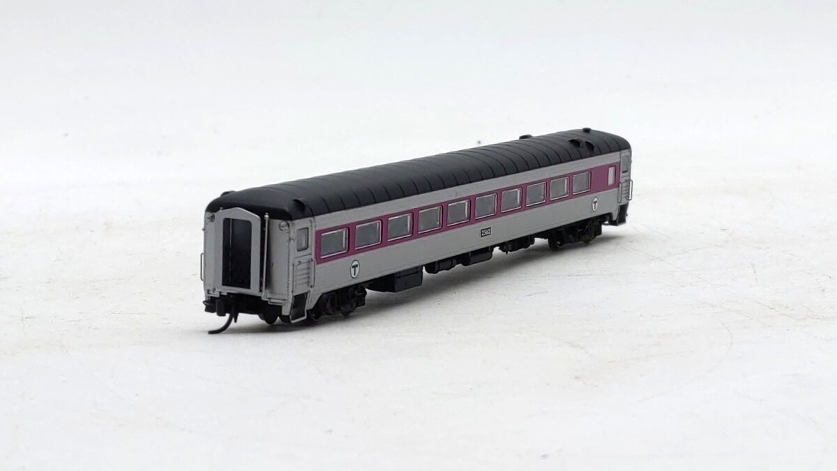 Rapido Trains 517029 N Scale MBTA 8600-Series Coach Passenger Car #2562