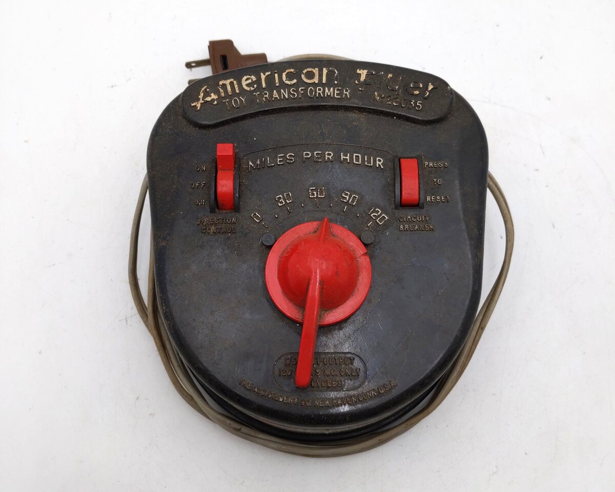 American Flyer 22035 Vintage S 175 Watt Train Transformer VG