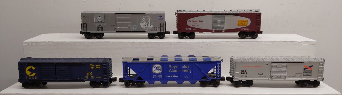 Lionel & K-Line Assorted O Gauge Freight Cars [5] EX