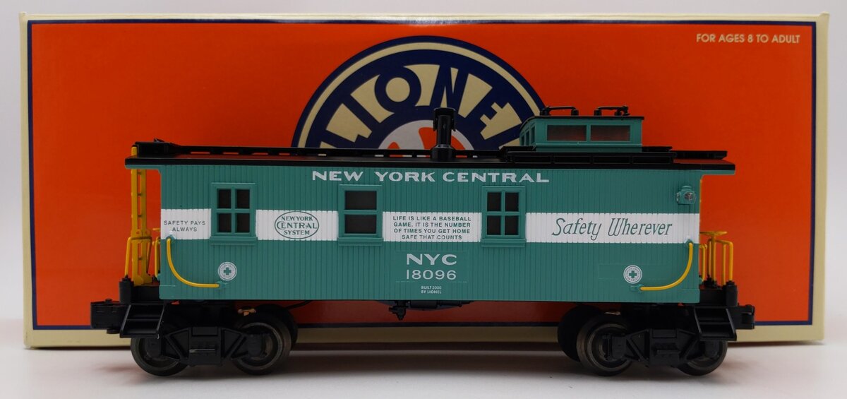 Lionel 6-17636 O Gauge New York Central Diecast Safety Caboose #18096 EX/Box