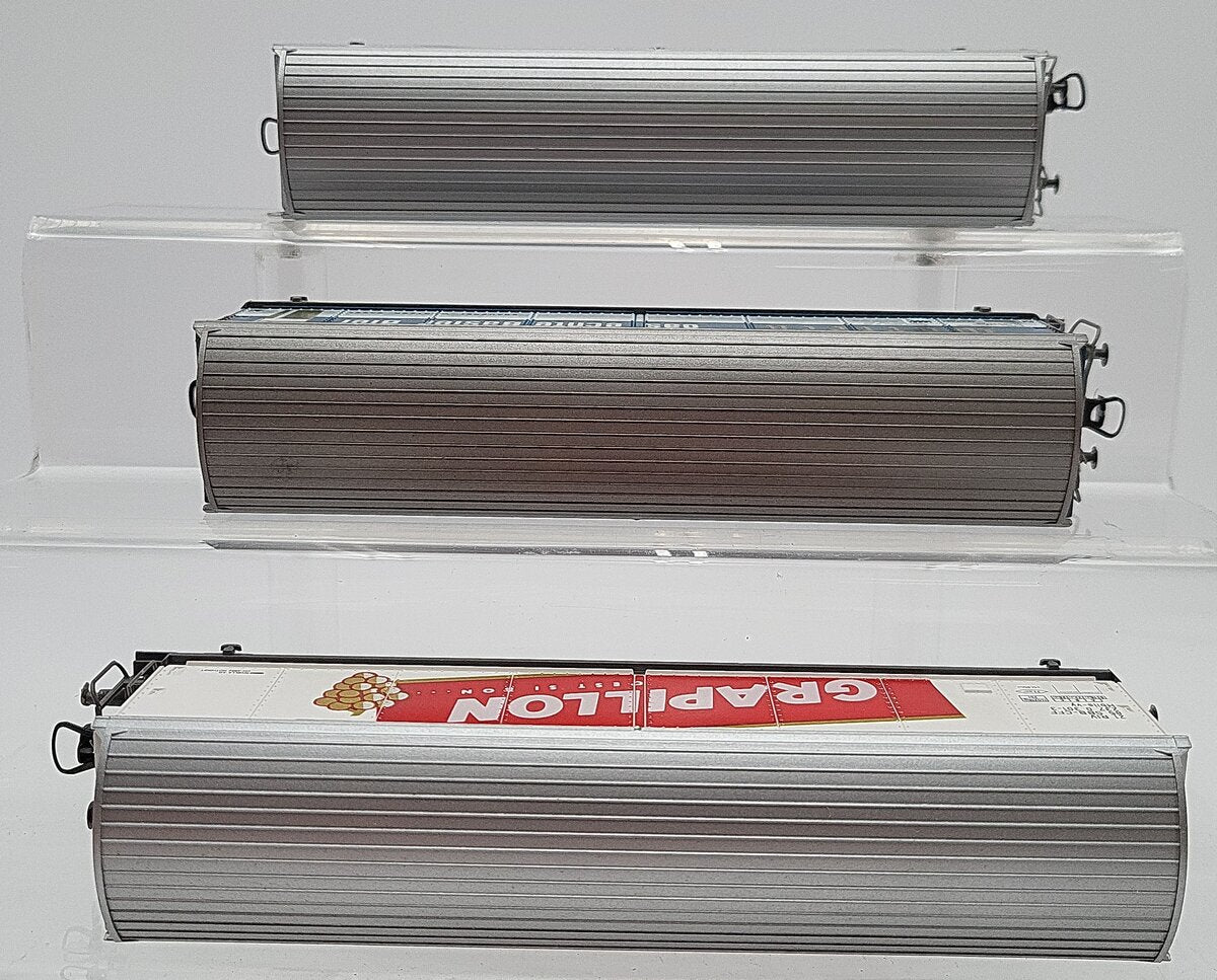 Roco HO Scale SBB Reefer Car Assortments: 291031, 4340C, 4340F [3] EX/Box
