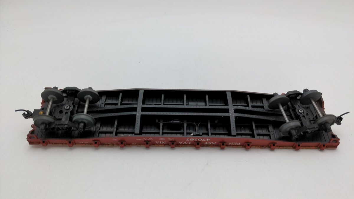 American Models 6017 S Pennsylvania Railroad Flatcar #470167 EX/Box