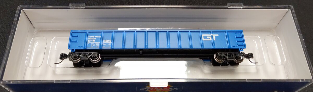 Athearn 23660 N Scale Grand Trunk Western 52' Mill Gondola Ready to Run #148010
