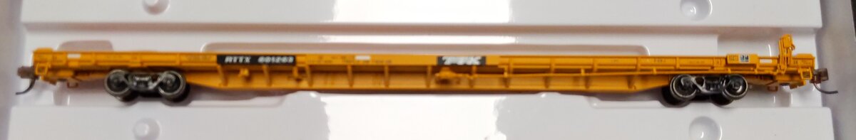 Atlas 50005539 N TTX RTTX F89J Flat Car with Triple Hitch #601263