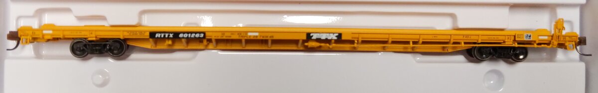 Atlas 50005539 N TTX RTTX F89J Flat Car with Triple Hitch #601263 LN/Box