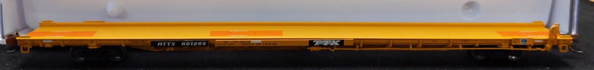 Atlas 50005539 N TTX RTTX F89J Flat Car with Triple Hitch #601263 LN/Box