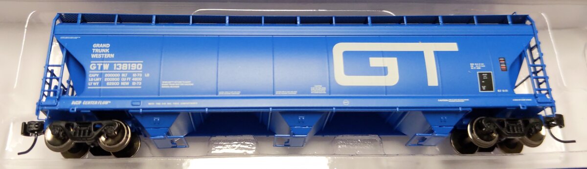 Athearn 8486 N GTW ACF 4600 3-Bay CF Hopper #138190