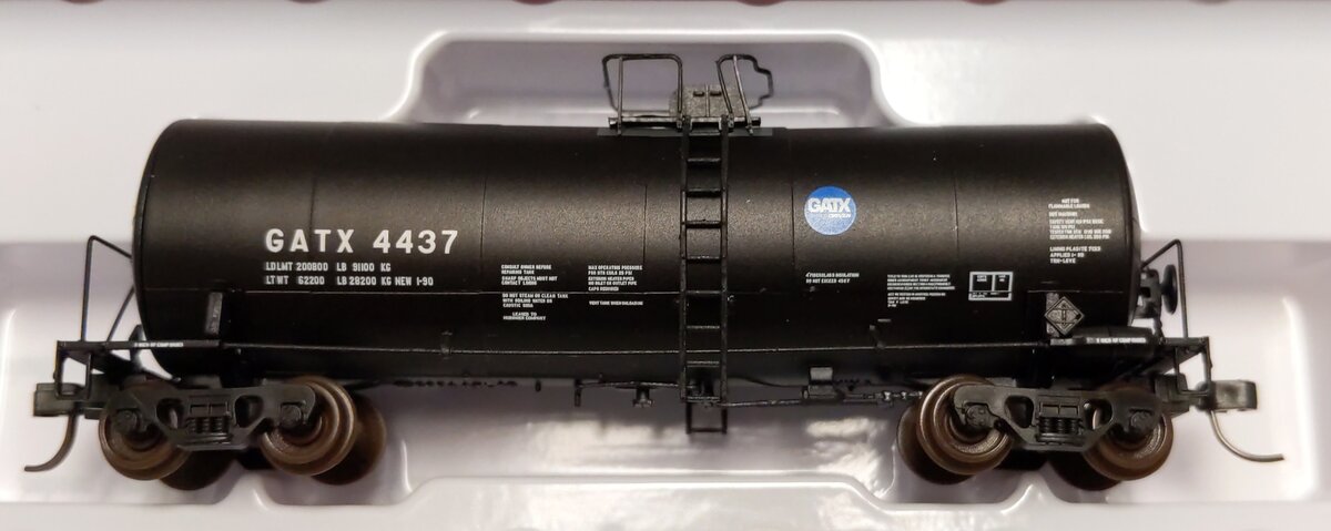 Atlas 50006460 N GATX [Service Driven] 17,600 Gallon Tank Car #4437 LN/Box