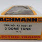Bachmann 43-1001-39 HO Scale Shell 42' 3-Dome Tank Car LN/Box