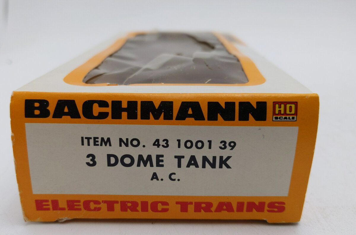 Bachmann 43-1001-39 HO Scale Shell 42' 3-Dome Tank Car LN/Box