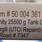 Atlas 50004361 N Cargill Trinity 25,500 Gallon Tank Car #7347 LN/Box