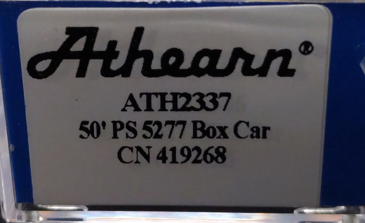 Athearn 2337 N Canadian National 50' PS 5277 Boxcar #419268