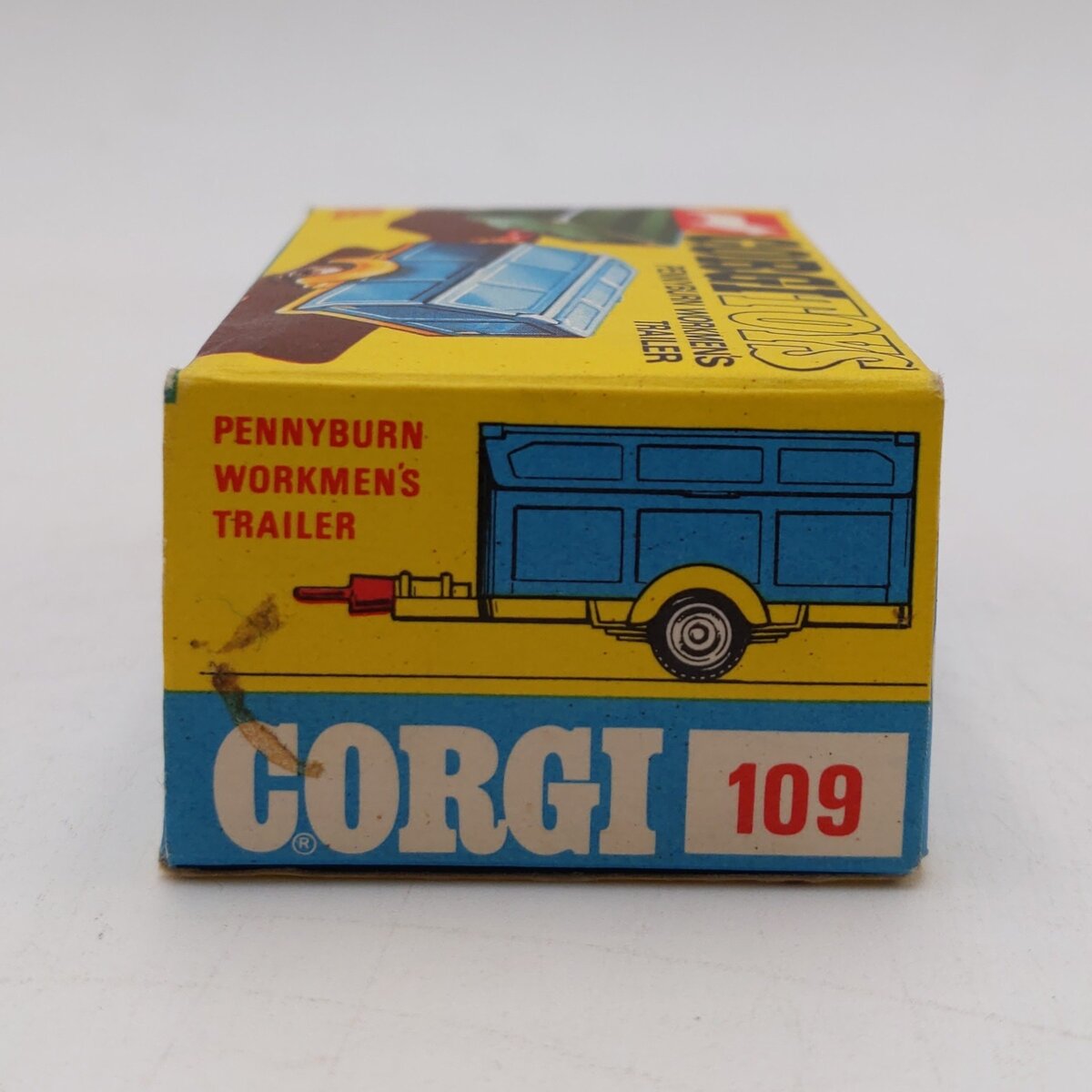 Corgi 109 Pennyburn Workmen's Trailer Die-Cast Scale Model LN/Box