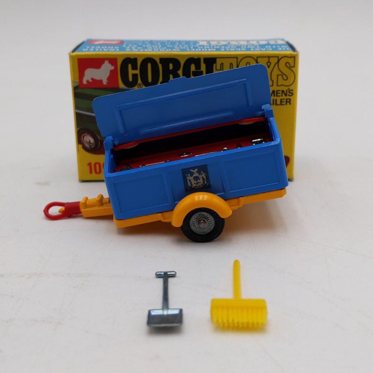 Corgi 109 Pennyburn Workmen's Trailer Die-Cast Scale Model LN/Box