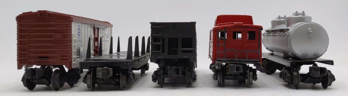 Lionel Vintage O Gauge Freight Cars #6672,25000,3461,6465,477618 [5] VG