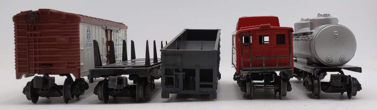 Lionel Vintage O Gauge Freight Cars #6672,25000,3461,6465,477618 [5] VG