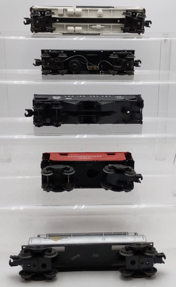 Lionel Vintage O Gauge Freight Cars #6672,25000,3461,6465,477618 [5] VG