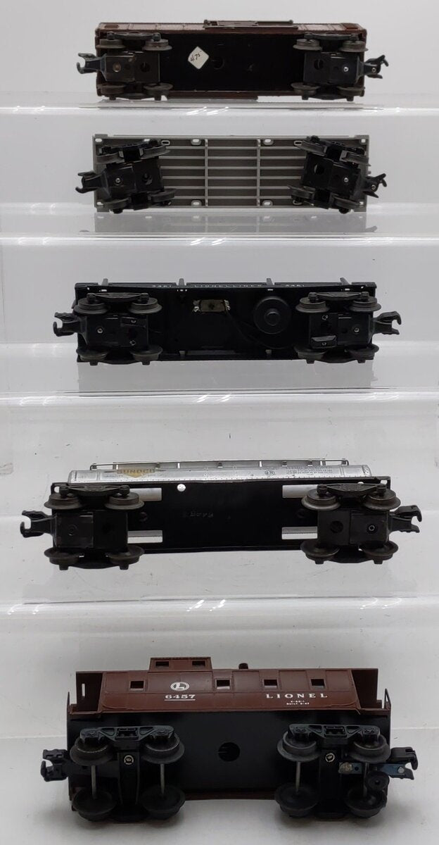 Lionel Vintage O Gauge Freight Cars #81000,3461,6465,6457 [5] VG