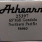 Athearn 25397 N Northern Pacific 65' 6" Mill Gondola #56063 LN/Box