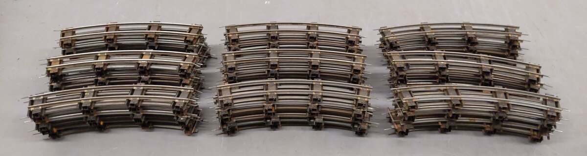American Flyer 702 Vintage S Curved Track Sections (89)