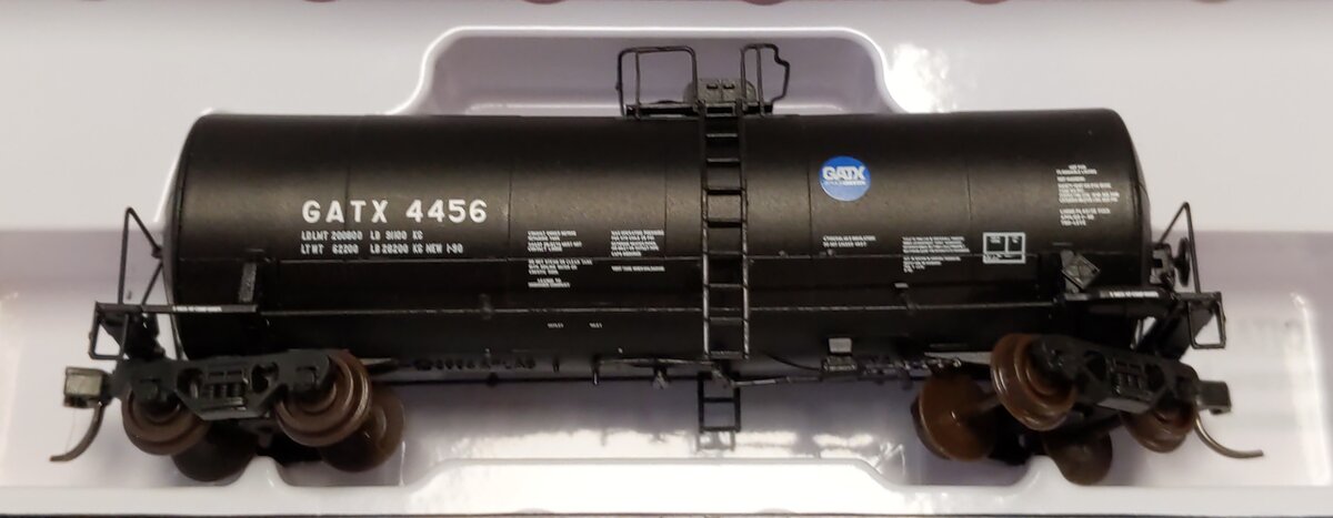 Atlas 50006461 N GATX [Service Driven] 17,600 Gallon Tank Car #4456