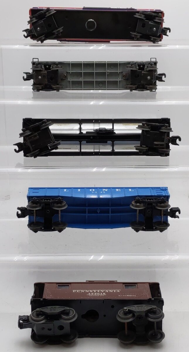 Lionel Vintage O Gauge Freight Cars #2555,6042,6561,6428,477618 [5] VG
