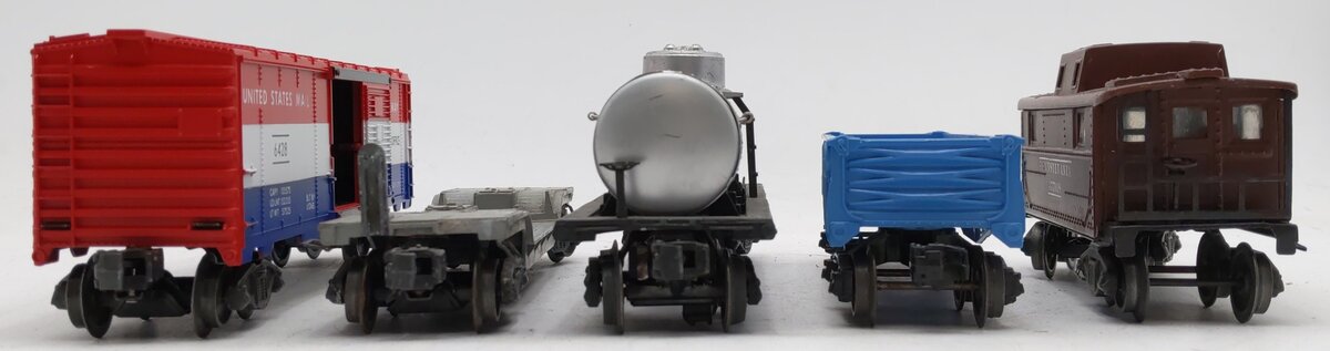 Lionel Vintage O Gauge Freight Cars #2555,6042,6561,6428,477618 [5] VG