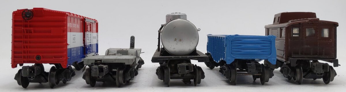 Lionel Vintage O Gauge Freight Cars #2555,6042,6561,6428,477618 [5] VG