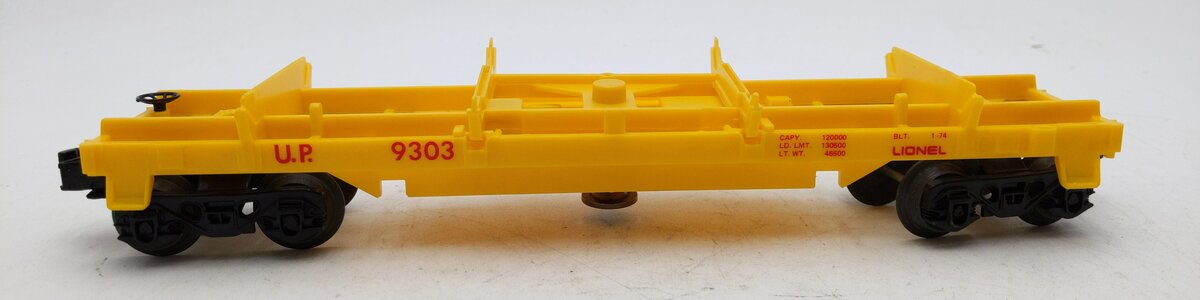Lionel 6-9303 O Gauge Union Pacific Operating Dump Car EX/Box