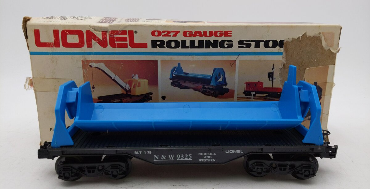 Lionel 6-9363 Norfolk & Western Operating Dump Car LN/Box