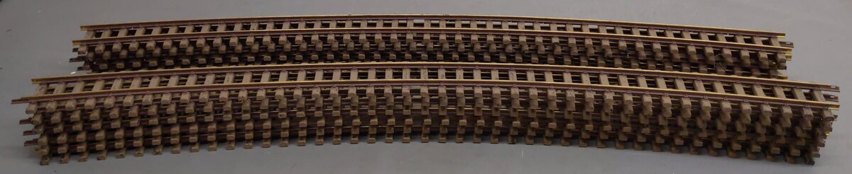 Aristo-Craft 11820 Euro Brass 20 Ft. Diameter Curved Track Sections (12)